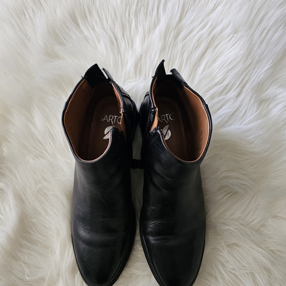 SARTO By Franco Sarto Black Leather Boots - Picture 6 of 13